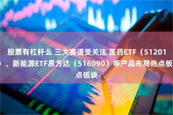 股票有杠杆么 三大赛道受关注 医药ETF（512010）、新能源ETF易方达（516090）等产品布局热点板块